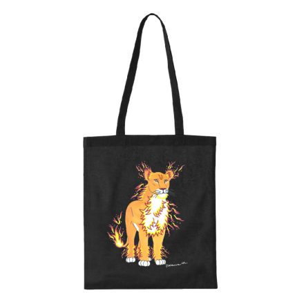 Tűz Oroszlán - Lioness Vászontáska