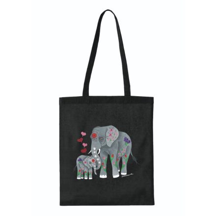 Elefánt Mama Vászontáska