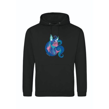 Galaxis Macska Kapucnis Pulóver